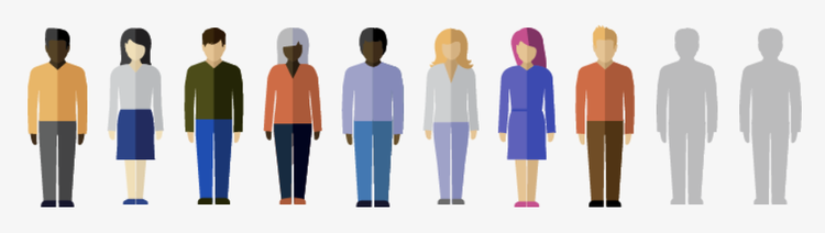 8 out of 10 people