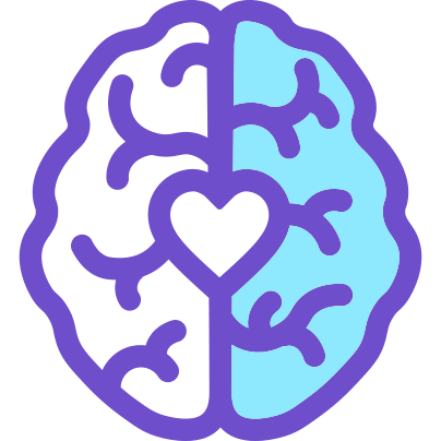 Mental Health Brain Icon