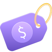 Hero Icons Price Tag Purple 180x180